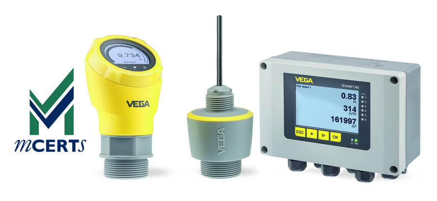 Sensor radar VEGAPULS en culvert de canal